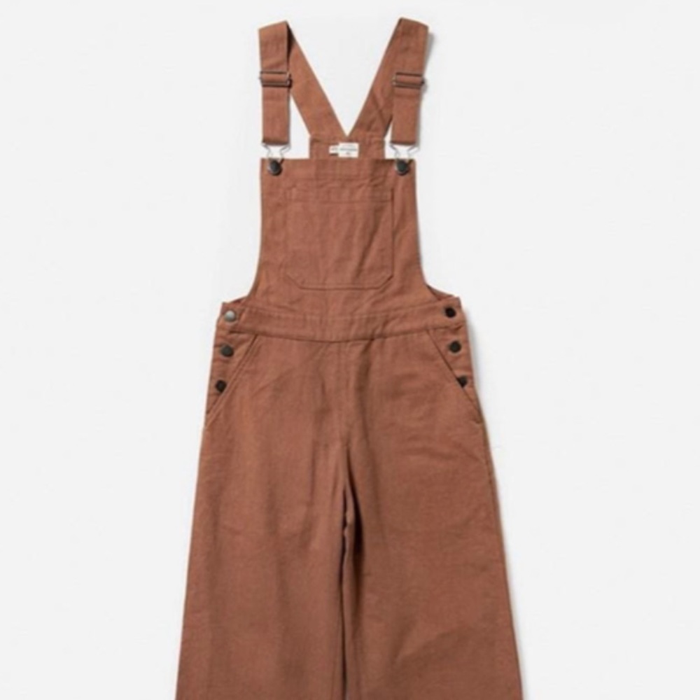 Bridge and Burn Roscoe Overalls - Size 29- Terracotta